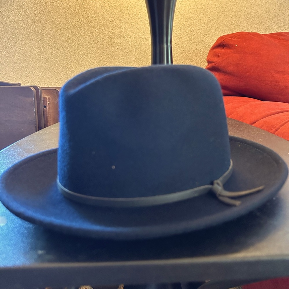Navy blue Luke Fedora size small